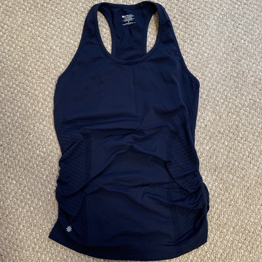 Athleta navy tank top